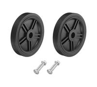 sourcing map 8 Inches Air Compressor Wheels Replacement Universal Wheels for Most Air Compressors Increasing Maneuverability Pack of 2