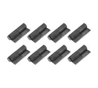 Sourcing Map 8 Pack 3-1/3" x 1-4/7" Carbon Steel Weldable Flag Hinges with Removable Pin, Weldable Lift Off Hinges for Metal Gate Swing Door Trailer Ramp