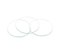 sourcing map 8 Pack 31mm Dia. Watch Glass Crystal Lens, Single Dome Round 1.5mm Edge Thickness for Watchmaker Repair Clear