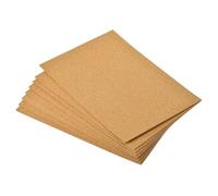 sourcing map 8 Pack Self-Adhesive A4 Size Cork Sheets, 2mm Thick 8.3" x 11.8" Rectangle Cork Backing Sheets for Coasters and DIY Crafts