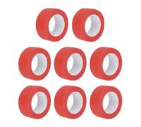 sourcing map 8 Pcs 1 Inch Wide 14 Yards Red Masking Tape Painters Tape Rolls for Home Office Commercial Contractor Clean Drip-Free Painting Wide Crepe Paper