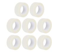 sourcing map 8 Pcs 1 Inch Wide 14 Yards White Masking Tape Painters Tape Rolls for Home Office Commercial Contractor Clean Drip-Free Painting Wide Crepe Paper
