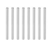 sourcing map 8 pcs 304 Stainless Steel Dowel Pins, 5x70 mm Round Head Flat Chamfered End Metal Dowel Pin Shelf Support Pegs Rod Fasten Elements for Furniture DIY Project