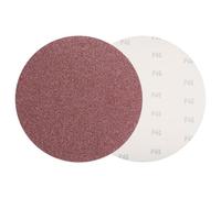 sourcing map 8 Pcs 305mm (12 Inch) Sanding Discs, 40 Grit Hook and Loop Sandpaper, No-Hole Aluminum Oxide Round Sanding Paper for Woodworking Automotive Metal Polishing, Red