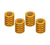 sourcing map 8 Pcs 3D Printer Die Spring, 16mm OD 20mm Length Light Load Compression Mould Die Spring for Mechanical Equipment 3D Printer Electric Part Accessories, Yellow