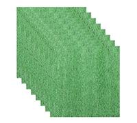 sourcing map 8 Pcs Artificial Grass Turf Mat, 30cm x 30cm x 1.5mm Realistic Fake Grass Rug Carpet for Outdoor Garden Lawn Landscape Decoration Patio Rug