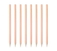 sourcing map 8 PCS Colored Pencils Set, Wooden Oil Based Colored Drawing Pencils for Artists Art Supplies for Teens Adults, Beige