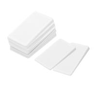 sourcing map 8 Pcs Furniture Levelers, Flexible Plastic White Table Shims, Multi-Purpose Level Wedge Firm and Non-Slip for Uneven Table, Dresser Legs, and Door DIY Furniture, 5mm Height