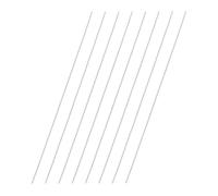 sourcing map 8 Pcs Round Steel Rod 1.3mm Diameter HSS Lathe Bar Stock Tool 200mm Long for Shaft Gear Drill Lathes Boring Machine Turning Miniature Axle Cylindrical Pin DIY Craft Tool