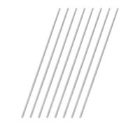 sourcing map 8 Pcs Round Steel Rod 2.5mm Diameter HSS Lathe Bar Stock Tool 150mm Long for Shaft Gear Drill Lathes Boring Machine Turning Miniature Axle Cylindrical Pin DIY Craft Tool