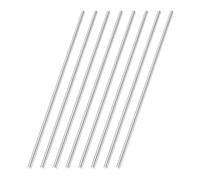 sourcing map 8 Pcs Round Steel Rod 2.8mm Diameter HSS Lathe Bar Stock Tool 150mm Long for Shaft Gear Drill Lathes Boring Machine Turning Miniature Axle Cylindrical Pin DIY Craft Tool