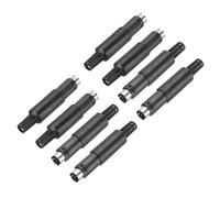 sourcing map 8 Pcs S-Video DIN Mini Male Socket 6 Pin Signal Transmission Mini Din Plug Mini Din Connector for TV DVD Computer Player(PS/2 Plug)