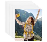 sourcing map 8 PCS Sublimation Metal Photo Blanks 8"x10", 0.45mm(0.018") Aluminum Photo Sign Blanks Poster Frame for DIY Printing, Wall Decor, Bedroom Living Room