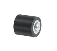 sourcing map 8 x 8mm M3 Thread Female Rubber Mounts,Vibration Isolators,Replaces Anti Vibration Pads Flat Silent Block Base Block
