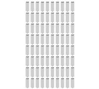 sourcing map 80 Pcs 4 mm x 12 mm Dowel Pins 316L Stainless Steel Cylindrical Dowel Pins Shelf Support Peg Pin Rod Fasten Elements Metal Shelf Pegs Silver Tone