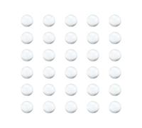 sourcing map 800Pcs 4.5mm Lab Boiling Stones, Solid Round Clear Glass Boiling Beads, High Precision Soda Lime Glass Beads for Bottle Shaking Mixing Laboratory Experiments