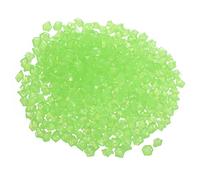 sourcing map 800pcs Glow Rocks 8-10mm Glow Pebbles Decoration in the Dark Luminous Stones Decor DIY Decorative Dark Green for Garden, Potted Plant, Fish Tank
