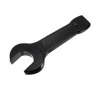 sourcing map 80mm Open End Impact Spanner, High Tensile Steel Single Head Wrench Hand Tool