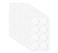 sourcing map 80pcs Double Sided Sticky Tape Dots, Adhesive Two Sided Nano Dots, Clear Removable Mounting Round Sticky Dots Traceless for Art Craft, Decoration, 40 x 1 mm