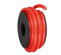 sourcing map 8AWG Flexible Silicone Wire 3m/10ft, 8 Gauge Tinned Copper Electrical Stranded Wire 200 Celsius/392 Fahrenheit High Temperature Hookup Spool for DIY Model Wiring, Red