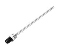 sourcing map 8mm Dia G1/2 Thermowell Weldless Stainless Steel 304 with Cable Gland 300mm Length for Beer Fermenter, Black