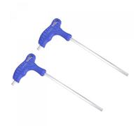 sourcing map 8mm Hex Key T-Handle Dual End Wrench Spanner, Metric CR-V Steel 2 Pcs