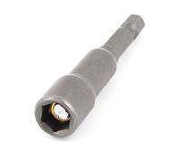 sourcing map 8mm Hexagon Magnetic Nut Driver Socket Adapter Drill Bit Power Tool 65mm Length