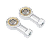 sourcing map 8mm Rod End Bearing M8x1.25mm Rod Ends Ball Joint Female Right Hand Thread 2pcs