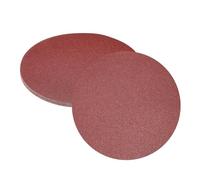 sourcing map 8pcs 12-Inch PSA Sanding Discs, 60 Grits Aluminum Oxide Self Adhesive Stick Back Sandpapers, No-Hole Round Wet/Dry Sander Papers, Sand Auto Car Paint, Wood, Metal