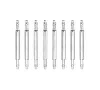 sourcing map 8pcs 19mm Watch Spring Bar 1.5mm+1.8mm Thickness Band Pins Double Fringe Stainless Steel Replacement Pin for Watch Band Link
