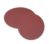 sourcing map 8pcs 250mm PSA Sanding Discs, 150 Grits Aluminum Oxide Self Adhesive Stick Back Sandpapers, No-Hole Round Wet/Dry Sander Papers, Sand Auto Car Paint, Wood, Metal