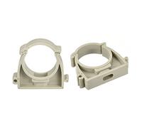 sourcing map 8Pcs 32mm Dia Pipe Clamps Clips, PPR Water Hose Fittings Tube Holder
