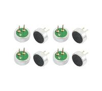 sourcing map 8Pcs 6mm x 2.2mm Cylinder MP3 Electret Condenser Microphone Pick-up