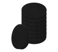sourcing map 8pcs Anti Vibration Pads for Washing Machine, 3.94'' x 3/4'' Washer Dryer Pedestals Non-Slip and Silent Vibration Isolation Pads Black EVA Support Feet Mat, Round