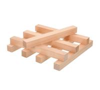 sourcing map 8Pcs Basswood Carving Block, 0.8"x0.8"x8" Square Wooden Dowels Blocks Wood Pieces for DIY, Arts Decoration, Crafts Whittling, Hand Carved
