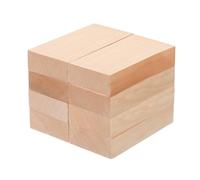 sourcing map 8Pcs Basswood Carving Block, 0.8"x2"x4" Square Wooden Dowels Blocks Wood Pieces for DIY, Arts Decoration, Crafts Whittling, Hand Carved