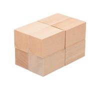sourcing map 8Pcs Basswood Carving Block, 1.2"x1.2"x2" Square Wooden Dowels Blocks Wood Pieces for DIY, Arts Decoration, Crafts Whittling, Hand Carved