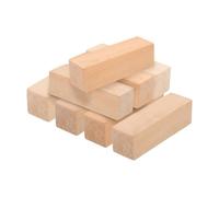 sourcing map 8Pcs Basswood Carving Block, 1.2"x1.2"x4" Square Wooden Dowels Blocks Wood Pieces for DIY, Arts Decoration, Crafts Whittling, Hand Carved