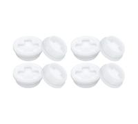 sourcing map 8Pcs Bung Cap, 2'' Plastic Bung Hole Cap, Fine Thread Drum Bung Hole Cap for 55 Gallon Plastic Drums, Fuel Tank, Household Bucket Caps and Oil Tank