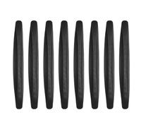 sourcing map 8pcs Car Bumper Guard Strip Anti-Collision Anti-Scratch Bumper Protector Trim Universal Front and Rear Bumper Guard for Cars SUV Pickup Truck, Black