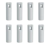sourcing map 8Pcs Cord Knobs, 75mm Window Blind Tassels Plastic Pull Cord Tassel Drops Pull End Pendant for Window Blinds Shade Curtain, Grey