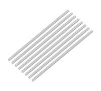 sourcing map 8Pcs Fully Threaded Rod, M3 x 100mm 304 Stainless Steel Right Hand Thread Bar Studs M3-0.5 Thread Pitch for Furniture Machinery Assembly