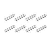 sourcing map 8Pcs M8 x 35mm 304 Stainless Steel Dowel Pin, Cylindrical Shelf Support Peg Pin Parallel Pin Fastener for Mechanical Manufacturing, Industry, Furniture Installation, Silver