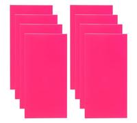 sourcing map 8Pcs Nylon Repair Patch 20cmx10cm Self-Adhesive Waterproof Tent Tape Fabric Repair Stickers for Down Jacket Outdoor Camping Gear Repair, Hot Pink