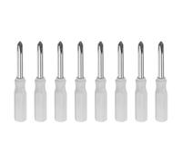 sourcing map 8Pcs PH1 Mini Phillips Screwdriver 3mm Magnetic Cross Head 45mm Length for Small Appliances Repairs, White