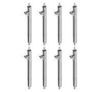 sourcing map 8pcs Quick Release Spring Bar 17mm Width 1.8mm Diameter Stainless Steel Watch Pins Replacement Band Strap Link Pins Watch Lugs for Watch Band Straps