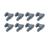sourcing map 8Pcs Refrigerator Shelf Clips, 7.6mm Plastic Freezer Shelving Pegs Replacement Cooler Rack Support Brackets for Home Refrigerators Shelves Secure, Blue