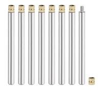 sourcing map 8Pcs Sign Standoff Screws, M3 x 6mm x 55mm Metal Wall Standoff Mounts Hardware Advertising Glass Standoff Nail Acrylic Nail for Hanging Acrylic Picture Frame Panel Sign