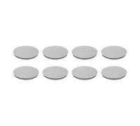 sourcing map 8Pcs Snug Plugs, Rubber Hole Plugs Round Soft Flexible Stopper Fit 38mm (1.5 Inch) Hole Dia., Waterproof Silicone Plug for Round Holes Sealing Kitchen Furniture, Gray