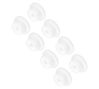 sourcing map 8pcs T-Shaped Silicone Plugs 20mm 13/16 Inch Dia Snap in Plug Hole Seal Cover Round Rubber Stopper for Kitchen Rubber Bulkheads Waterproof Sealing Plugs White